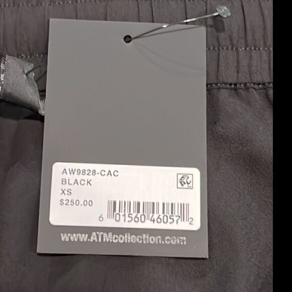 NWT ATM Crepe Georgette Drawstring Skirt XS - Picture 10 of 13